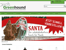 Tablet Screenshot of greenhound.de